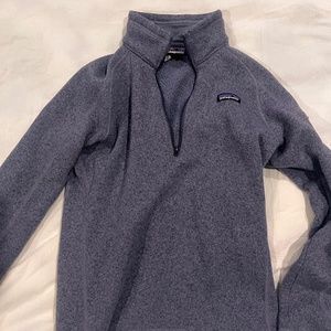 Patagonia Women's 1/4 zip, lilac